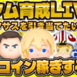 【ツムツム】ガチコイン稼ぎLIVE！ロクサスを育成するぞ！ナミネぶん回す！