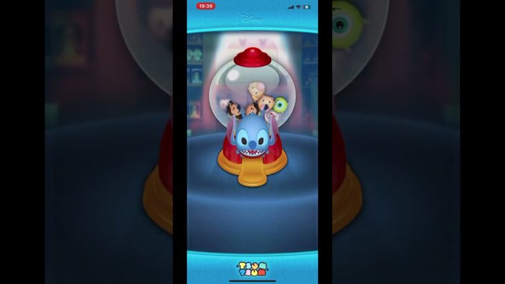 【ツムツム】269.8月ピックアップガチャ ラスト賞 曲付きロマンスベル