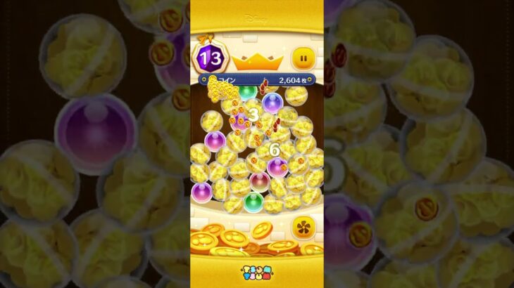 【ツムツム】コインざっくざくの予感‼︎（5000枚稼げない）