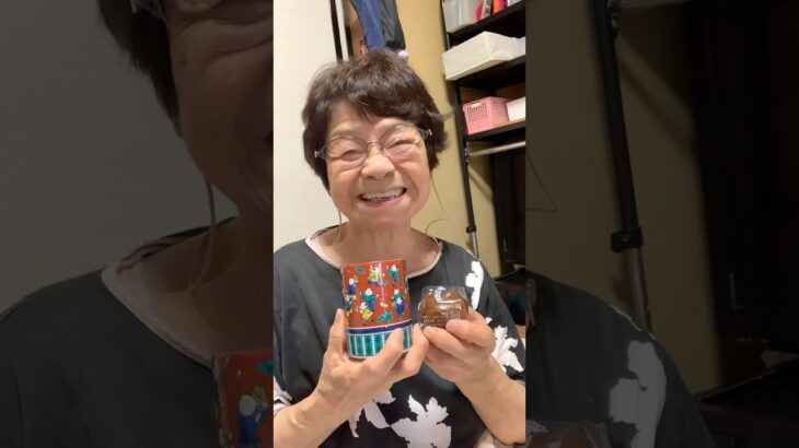 95歳ツムツムおばあちゃん朝のご挨拶👵日帰り温泉は♨️クリームソーダでカンパーイ🍻周りの暖かい人達の支えで元気回復中❤️‍🩹感謝です🙏👵❤️❤️❤️