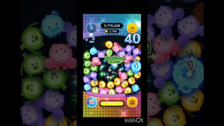 【ツムツムVSシリーズ】カラフルミッキー＆フレンズ＜セット＞  VS 探偵プー〈チャーム〉はどちらがコイン稼げるか？  #shorts